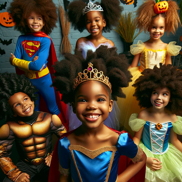 Best Halloween Hairstyles for Kids with Natural Hair